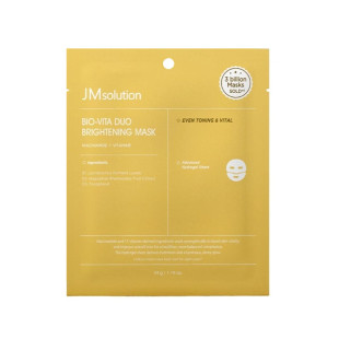 Маска для лица JMSOLUTION BIO-VITA DUO BRIGHTENING MASK 1шт